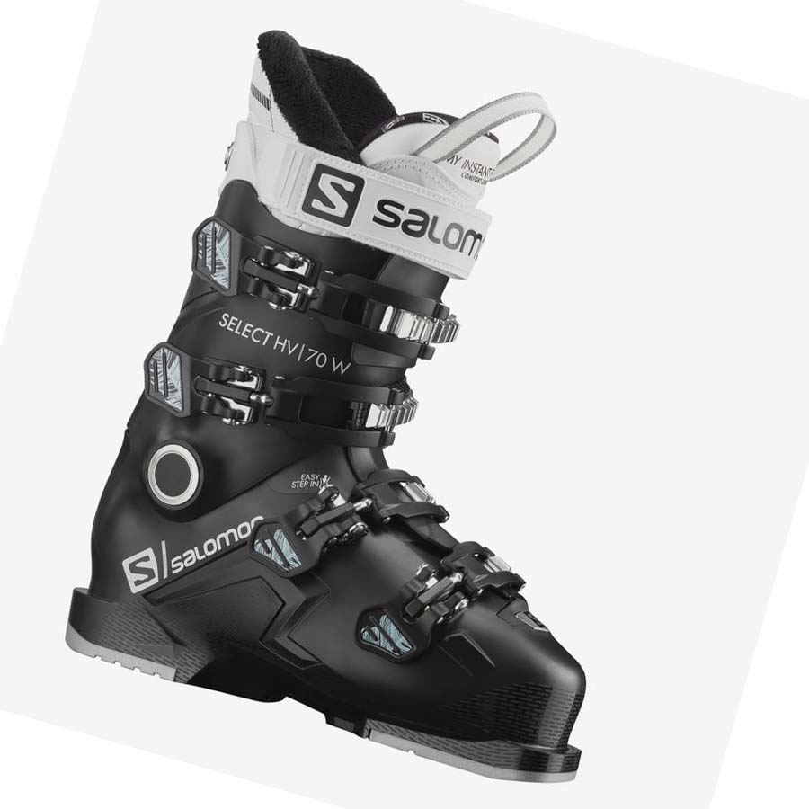 Salomon SELECT HV 70 Kadın Kayak Botu Siyah Beyaz | TR 2080VRW